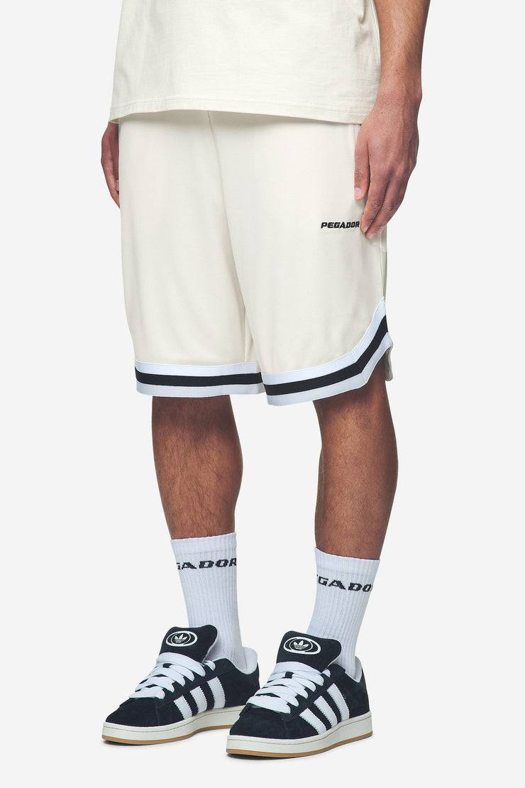 Pegador Lansing Basketball Shorts Salty Cream Bis zu 50% Rabatt