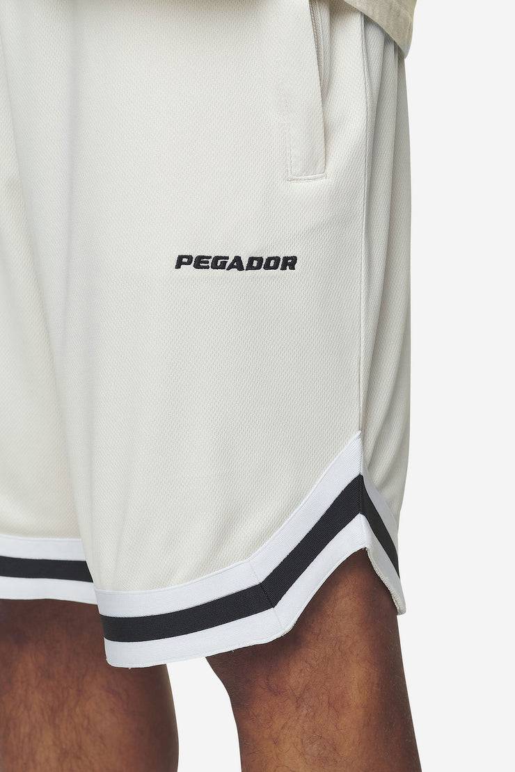 Pegador Lansing Basketball Shorts Salty Cream Bis zu 50% Rabatt
