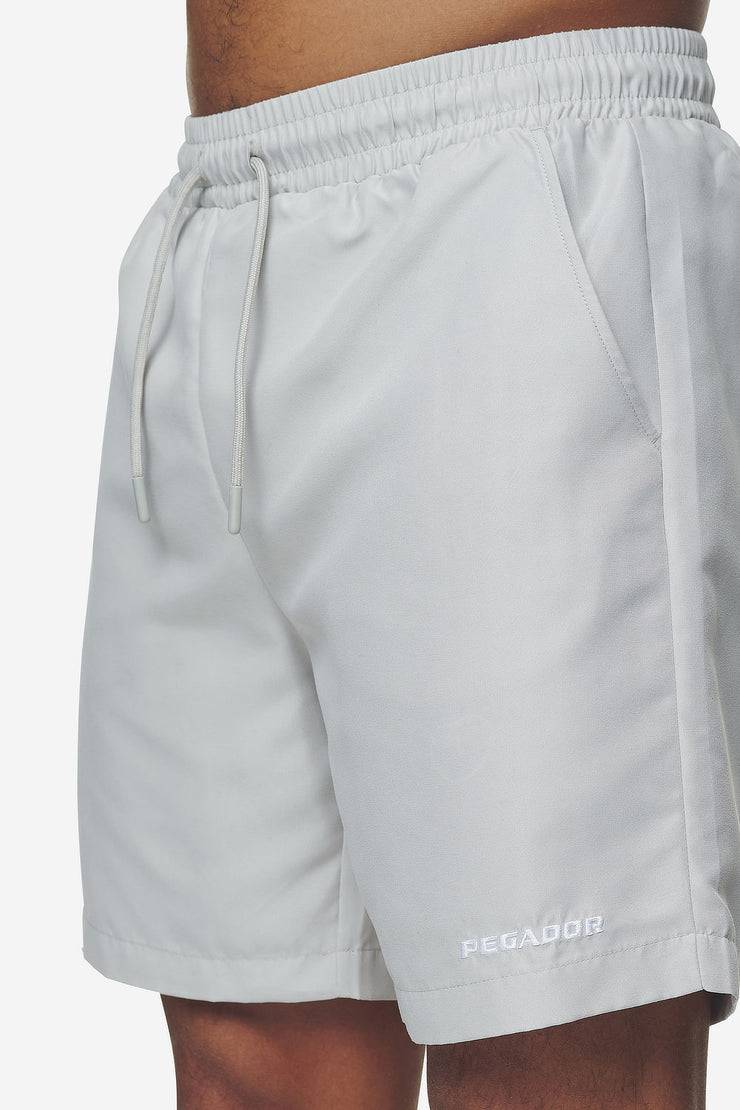 Pegador Logo Swim Shorts Pearl Grey Bis zu 60% Rabatt