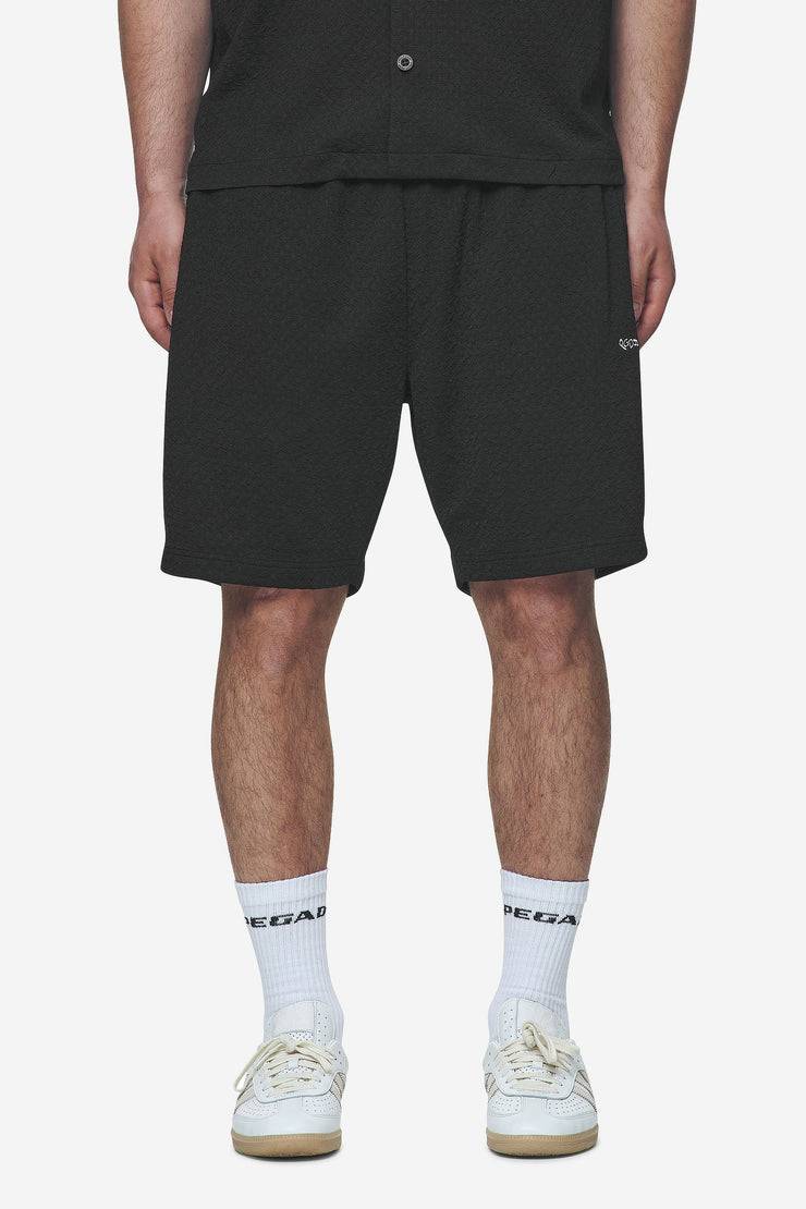 Pegador Wyton Structured Summer Shorts Black Begrenzt auf 3 Tage