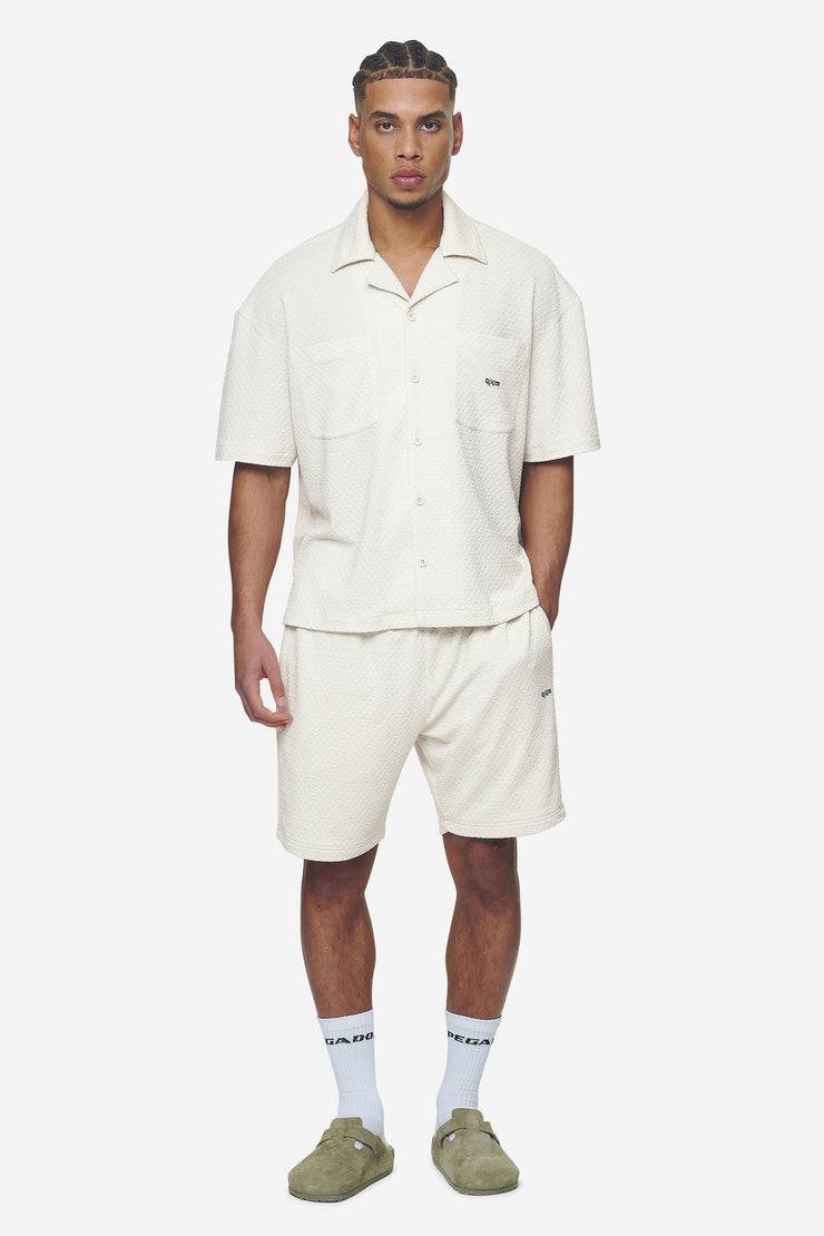 Pegador Wyton Structured Summer Shirt Salty Cream Speichern exportieren