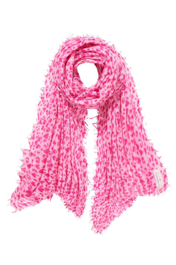 ﻿Pur Schoen Schal leo herz pink Blitzangebot