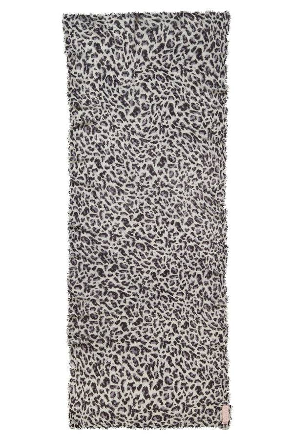 Pur Schoen Schal leo black-grey Sonderangebote