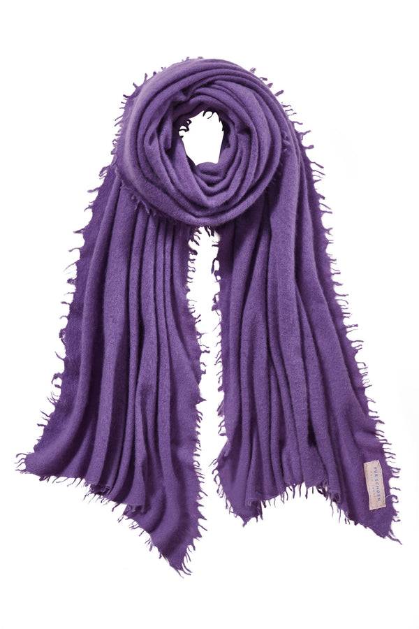 Pur Schoen Schal violett im Angebot