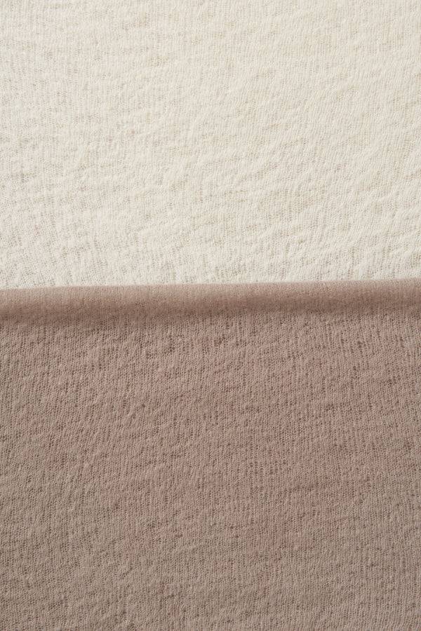 Pur Schoen Schal ombre nougat-natural Fabrik Onlineshop