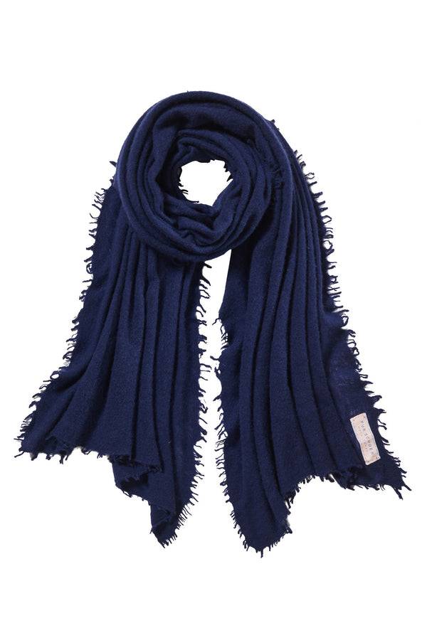 Pur Schoen Schal navy blue Osterangebot