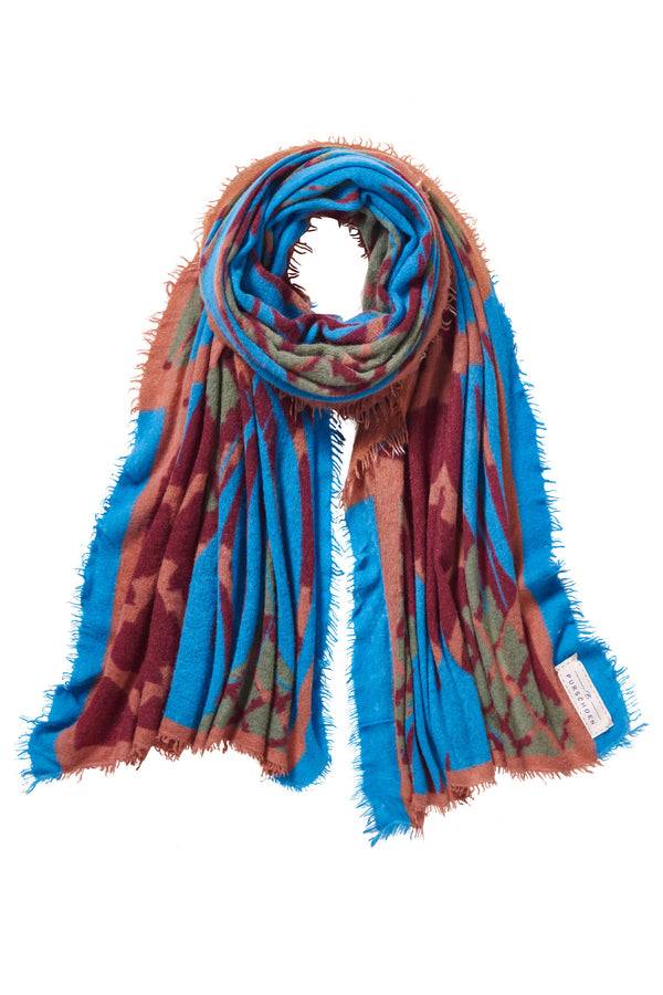 Pur Schoen Schal feuervogel bordo Top Angebot
