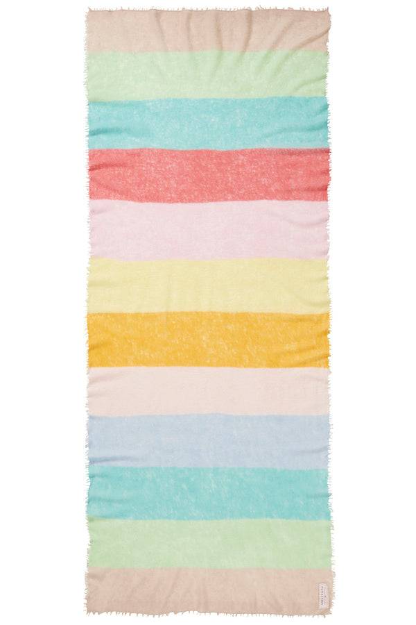 Pur Schoen Schal rainbow stripes 7 Kostenlose Rückgabe