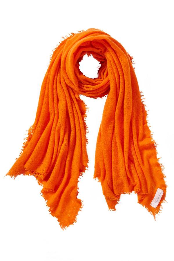 Pur Schoen Schal neon orange Bis zu 50% Rabatt