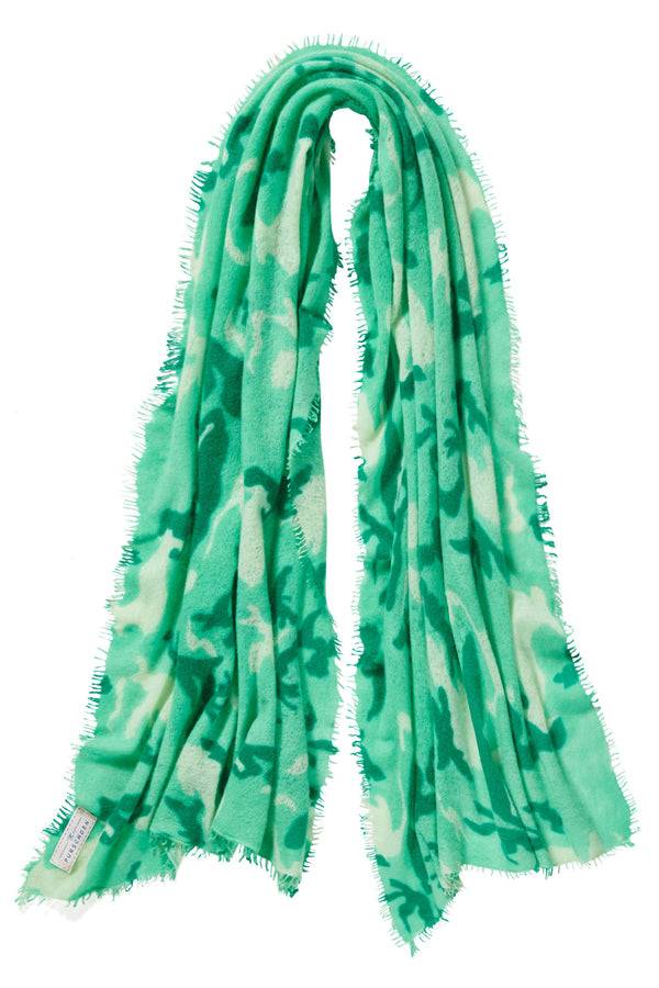 Pur Schoen Schal camo green ice zollfrei