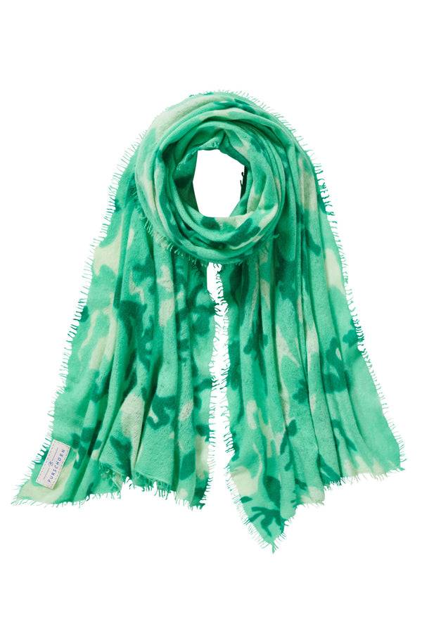 Pur Schoen Schal camo green ice zollfrei
