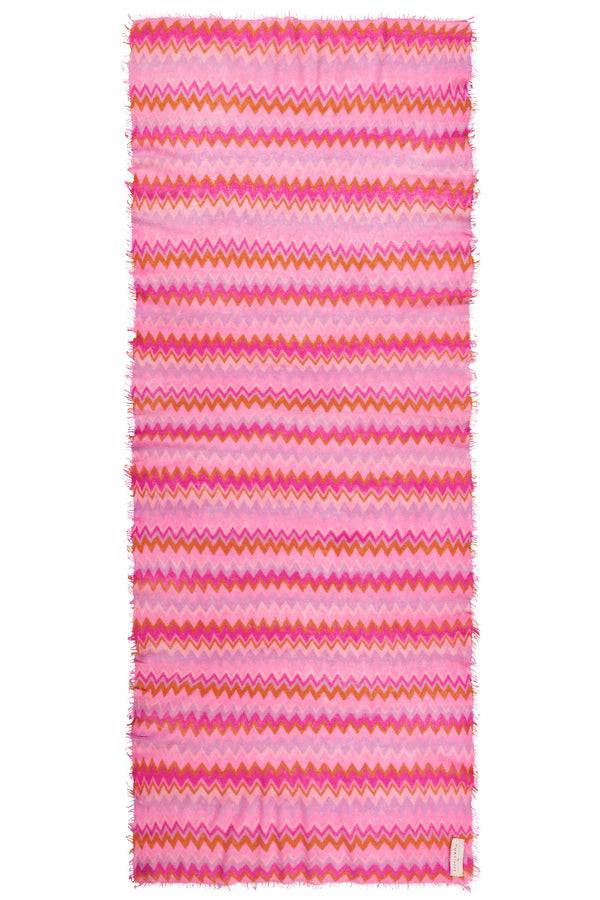 Pur Schoen Schal chevron flamingo-rose Rabatte dieses Monats