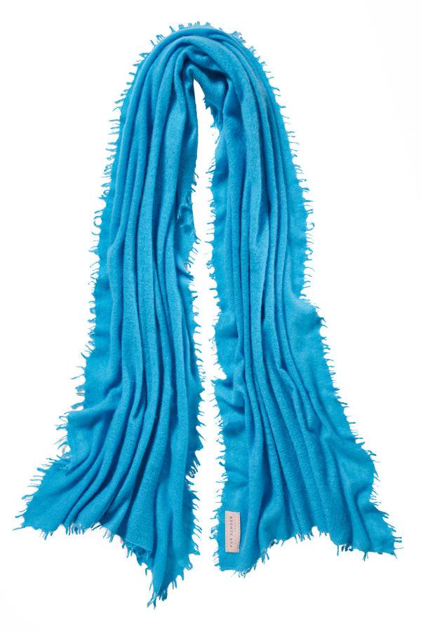 Pur Schoen Schal aquablau im Angebot