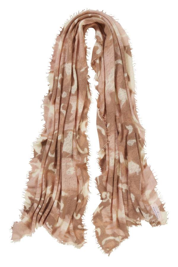 Pur Schoen Schal camo nougat-camel classic Weihnachtsangebot