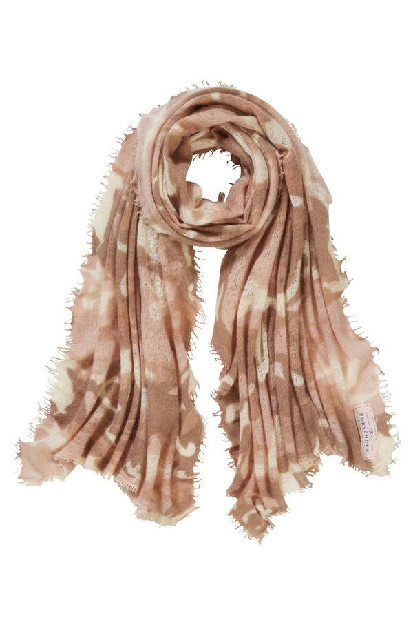 Pur Schoen Schal camo nougat-camel classic Weihnachtsangebot