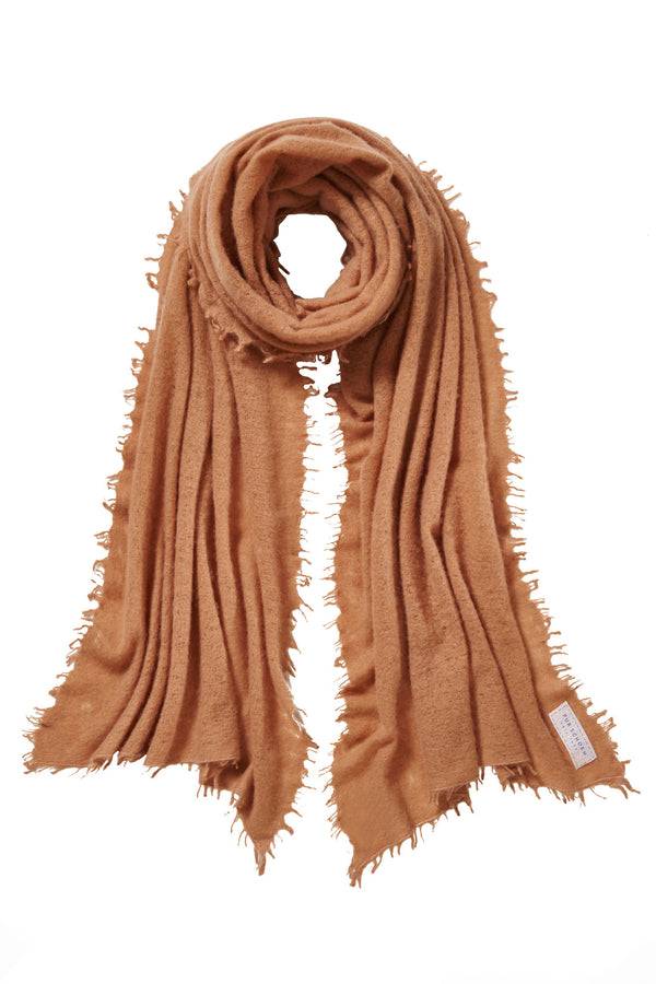 Pur Schoen Schal camel Jubiläumsangebot