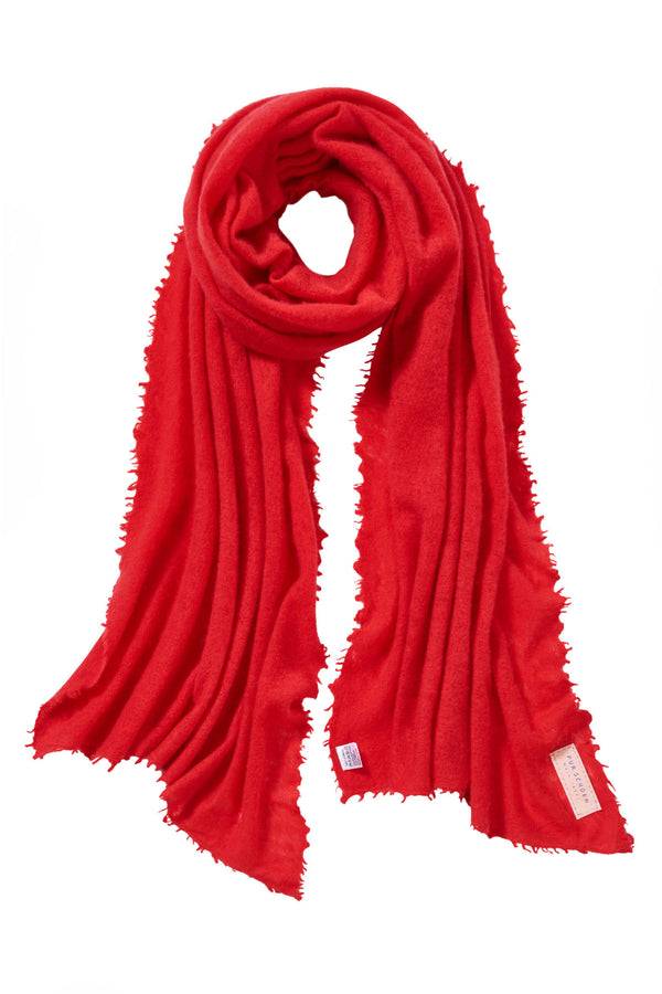 Pur Schoen Schal red Neueste Mode