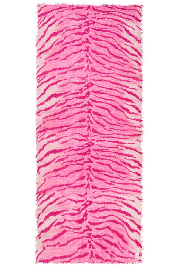 Pur Schoen Schal tiger pink Riesige Ersparnisse