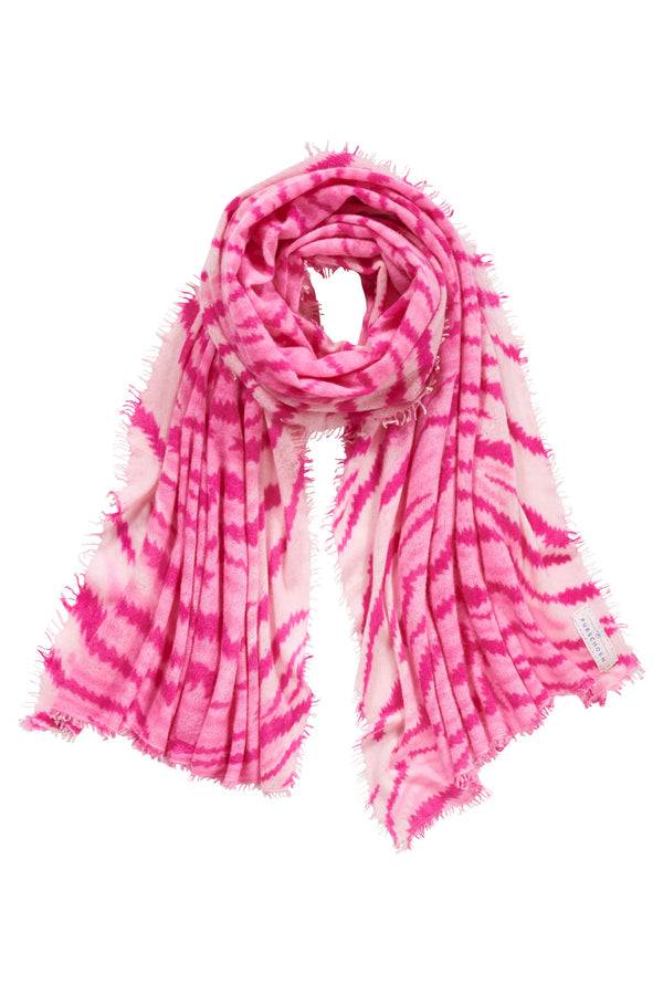 Pur Schoen Schal tiger pink Riesige Ersparnisse