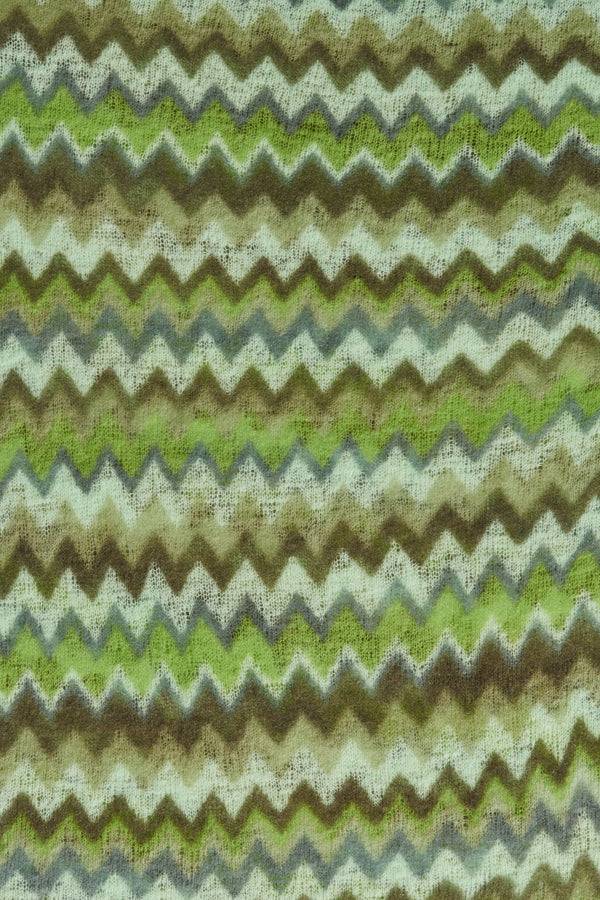 Pur Schoen Schal chevron puder grün-salbei Letzte 2 Tage