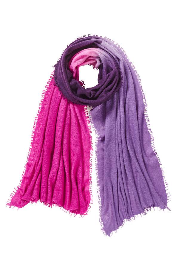 Pur Schoen Schal ombre clematis Discount Store für neue Produkte