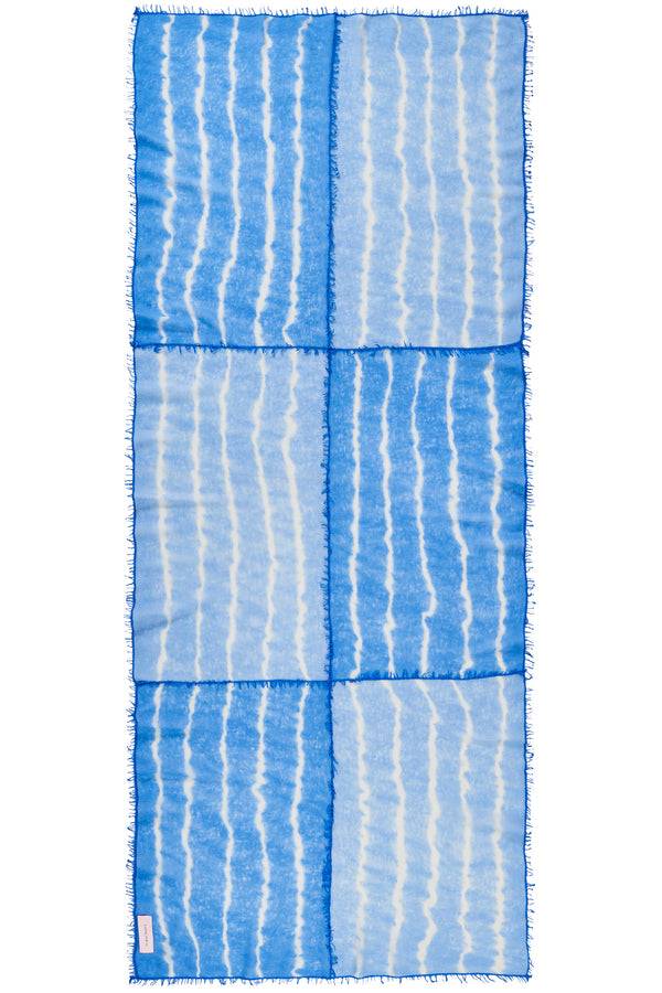 Pur Schoen Schal miss patch java sky blue Fabrikladen