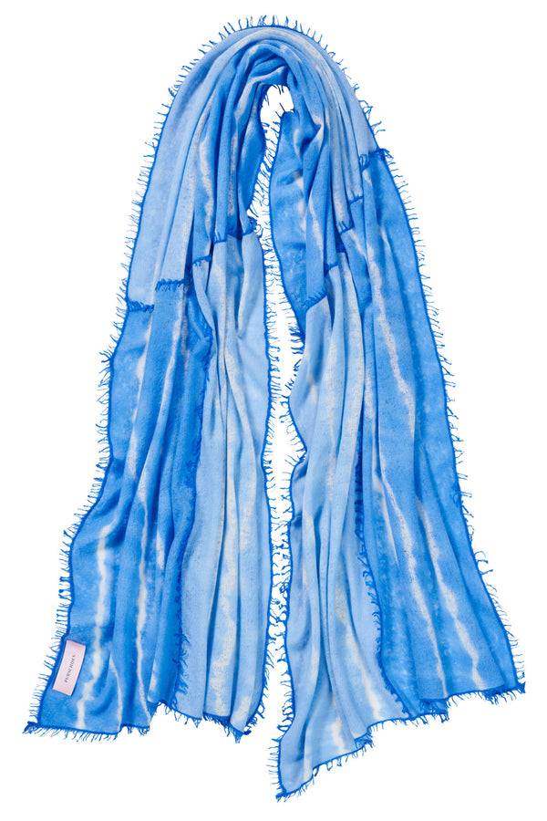 Pur Schoen Schal miss patch java sky blue Fabrikladen