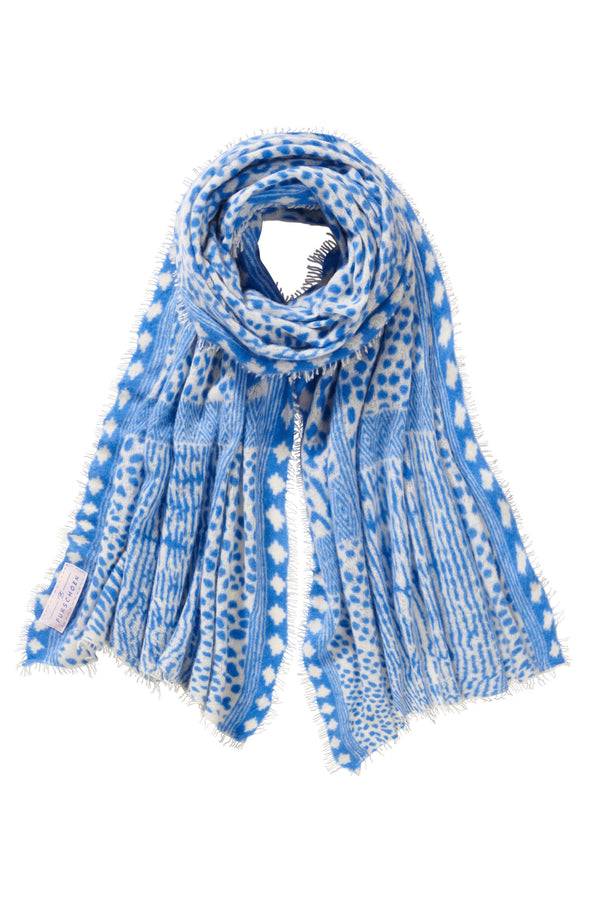 Pur Schoen Schal savanne skyblue Günstiger Verkauf