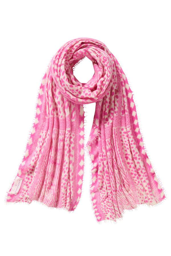 Pur Schoen Schal savanne puder pink Fabrikverkauf