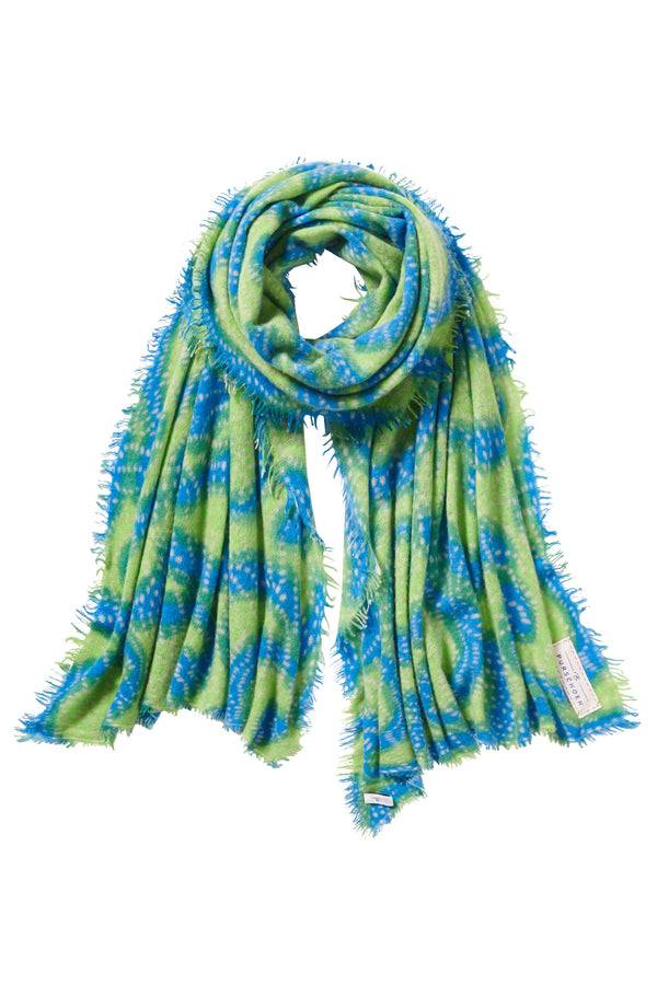 Pur Schoen Schal sprinkle lime-swimming pool Meist gekauft