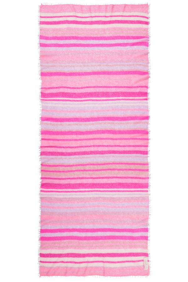Pur Schoen Schal rainbow pink dream Kostenloser Versand