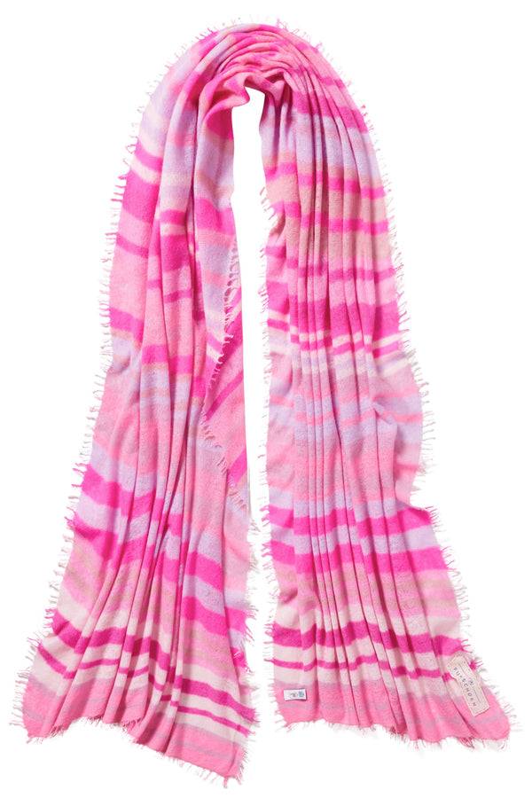 Pur Schoen Schal rainbow pink dream Kostenloser Versand