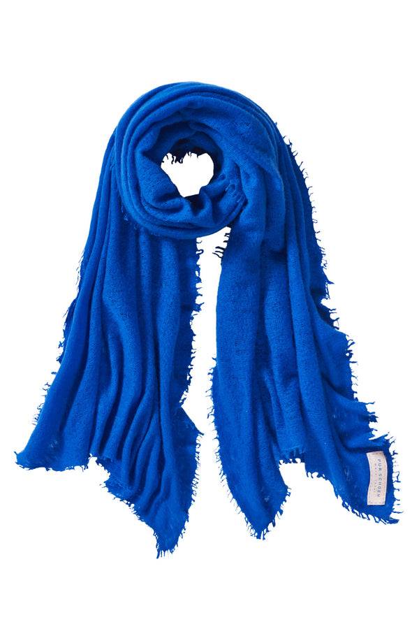 Pur Schoen Schal neon blau Osterangebot