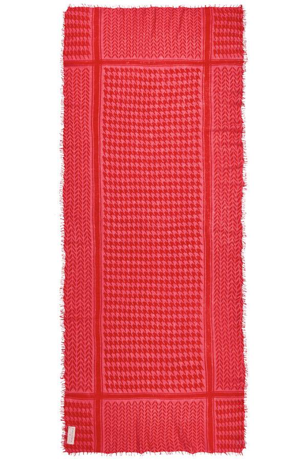 Pur Schoen Schal milano melone-chili red Saisonale Angebote