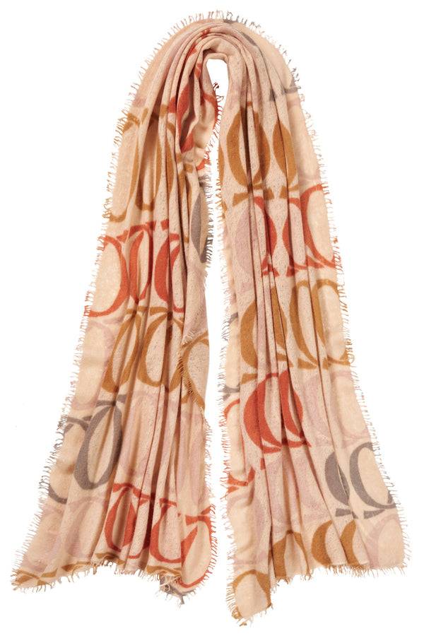 Pur Schoen Schal logo-love bigO sand Super Sparpreis