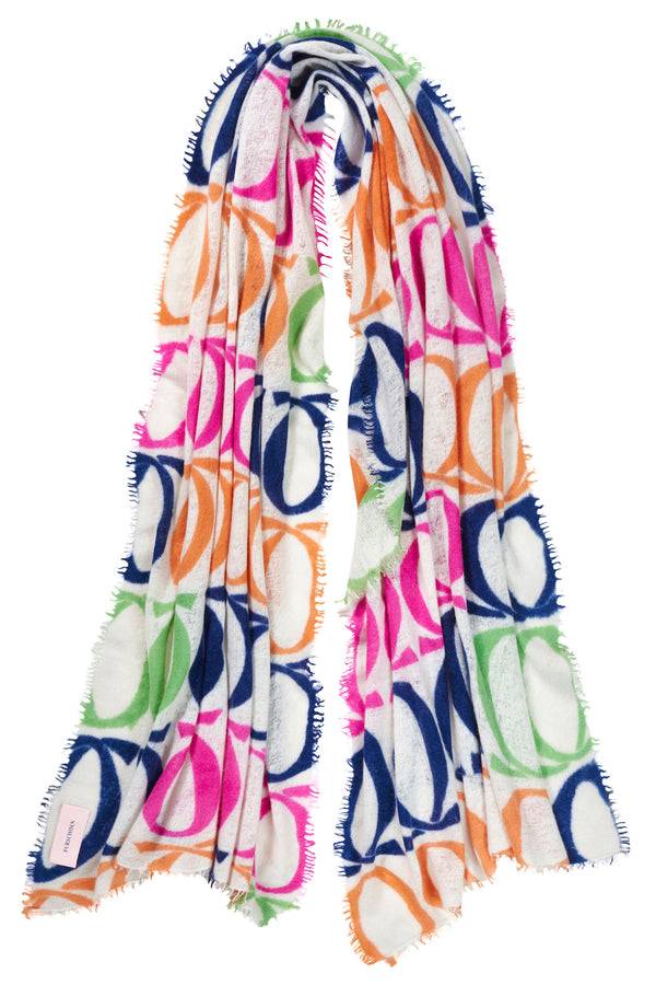 Pur Schoen Schal logo-love bigO multi 1 Kostenlose Rückgabe