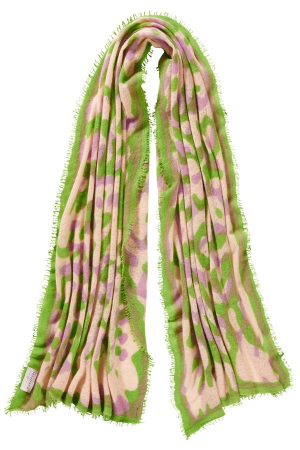 Pur Schoen Schal kalahari flieder-lime Nur für heute