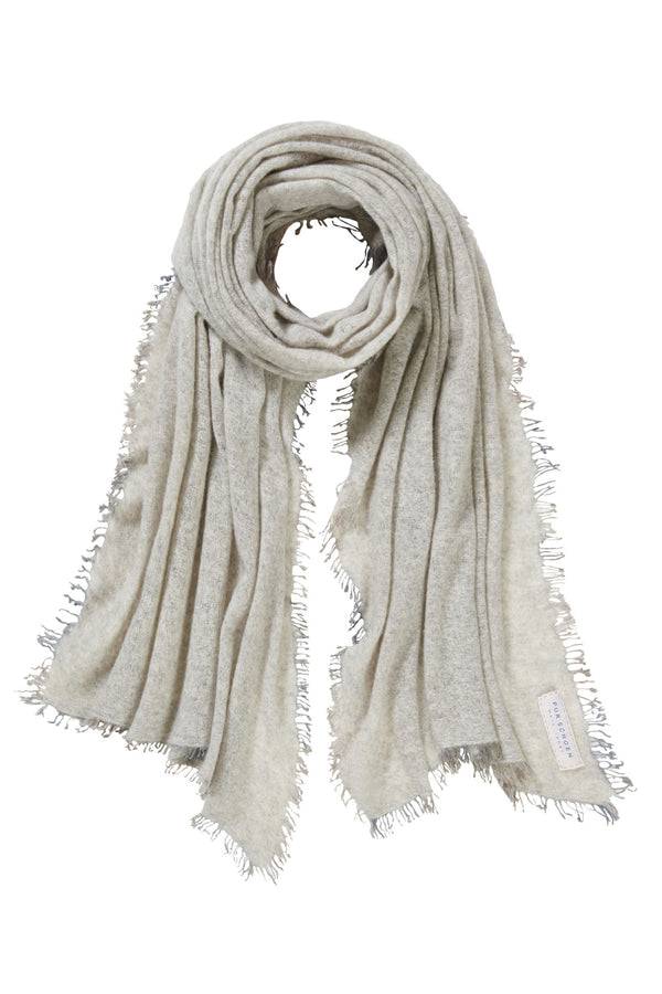 Pur Schoen Schal grey fransen stone grey Bis zu 55% Rabatt