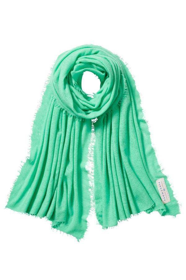 Pur Schoen Schal green ice 50% Rabatt mit kostenlosem Versand