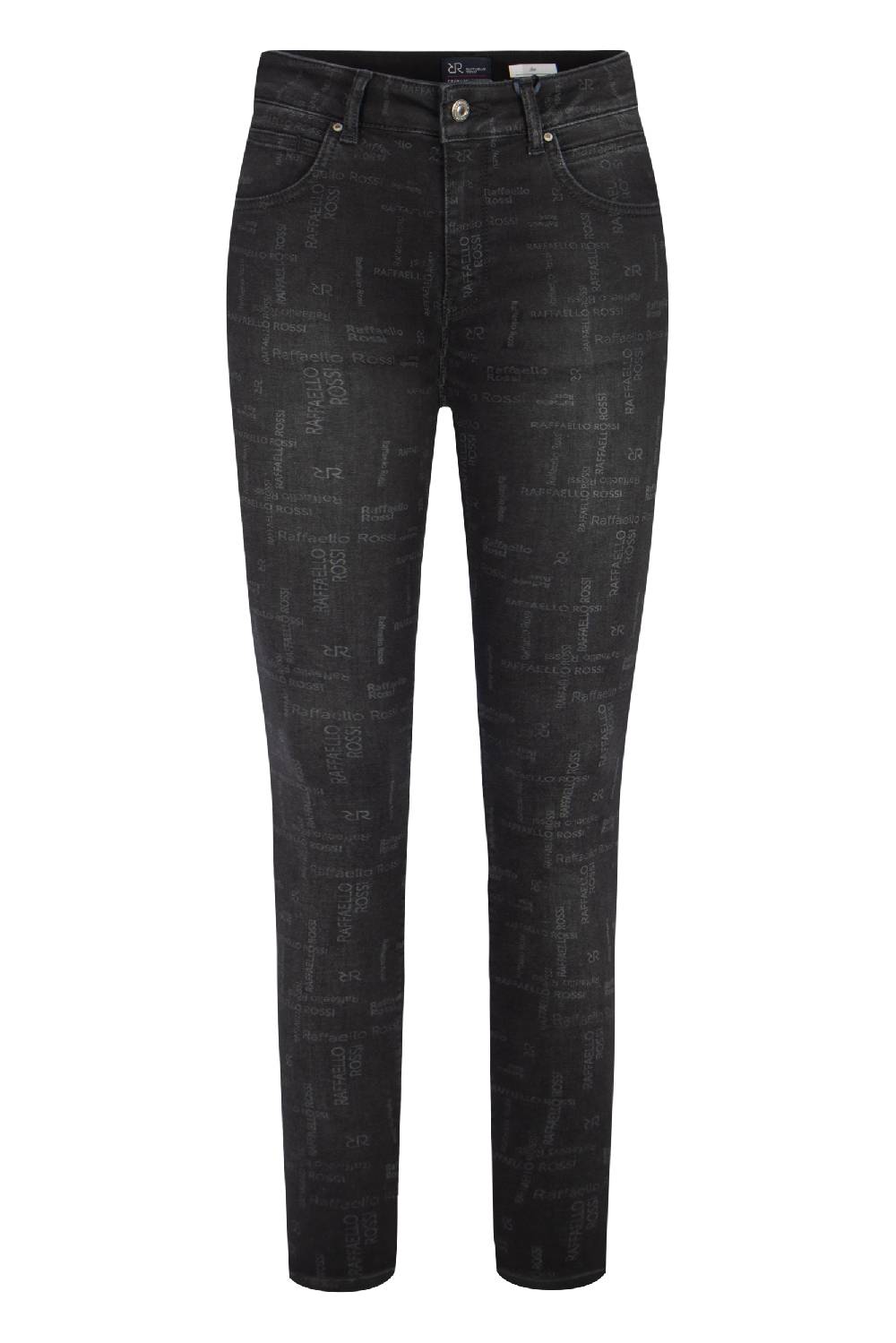 ﻿Raffaello Rossi 5-Pocket Skinny lang Mid Waist gemustert: AMAL L Blitzangebot