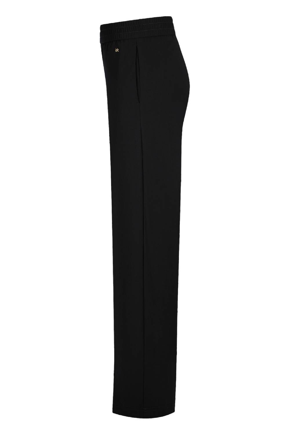 Raffaello Rossi Marlenehose Wide Leg lang Mid Waist schwarz: COSMEA Saisonale Angebote