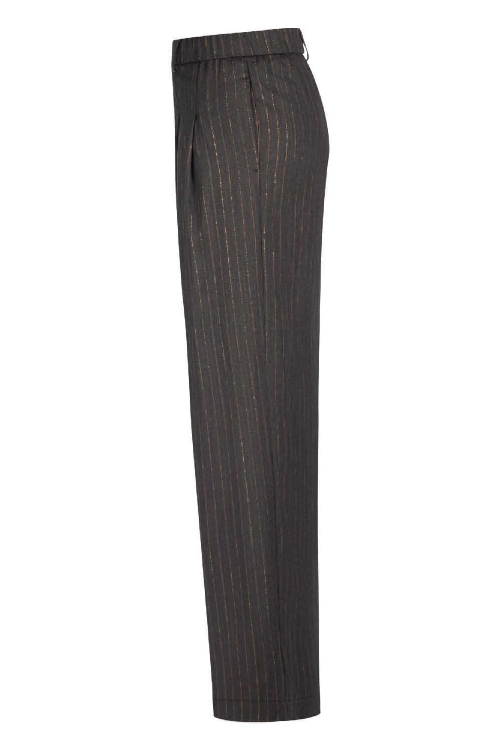 Raffaello Rossi Marlenehose Wide Leg lang High Waist gemustert: DOMINIQUE Räumungsverkauf