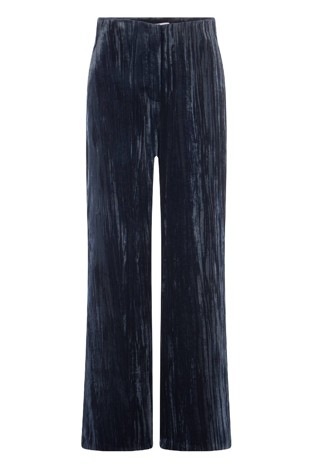Raffaello Rossi Marlenehose Wide Leg lang High Waist blau: ANAIS Tägliche Deals