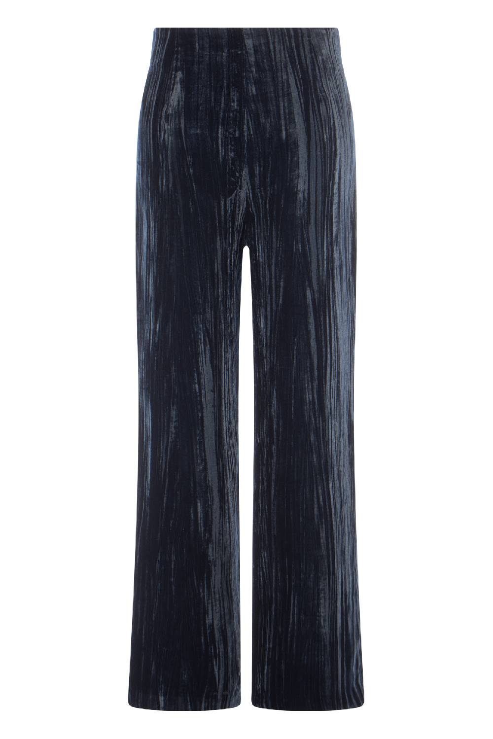 Raffaello Rossi Marlenehose Wide Leg lang High Waist blau: ANAIS Tägliche Deals