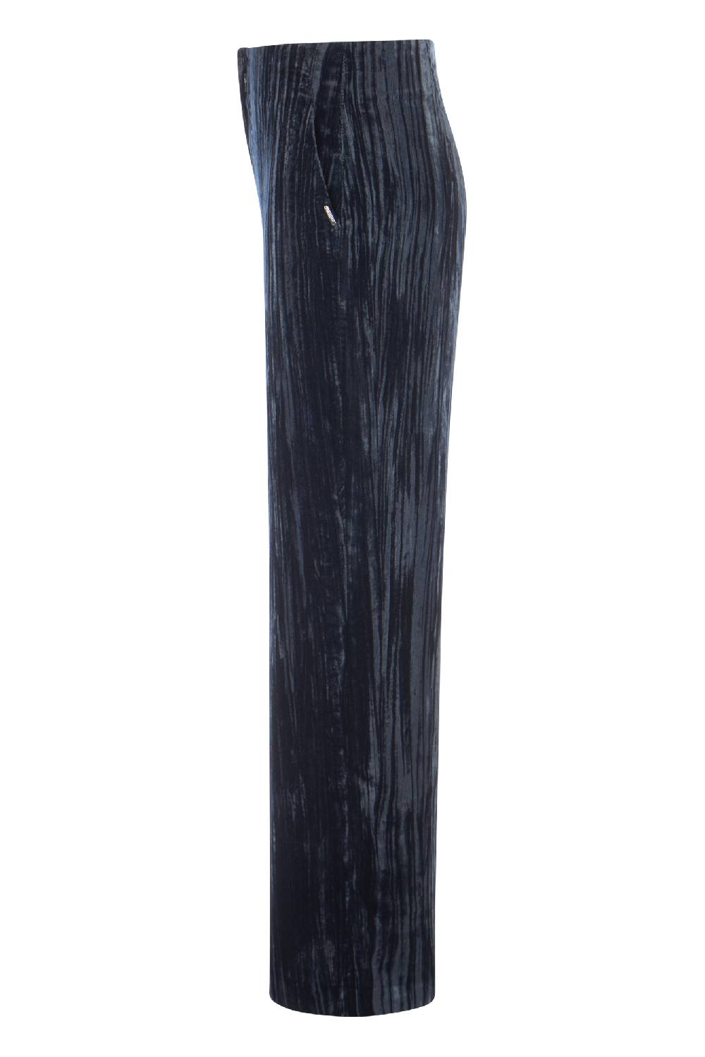 Raffaello Rossi Marlenehose Wide Leg lang High Waist blau: ANAIS Tägliche Deals