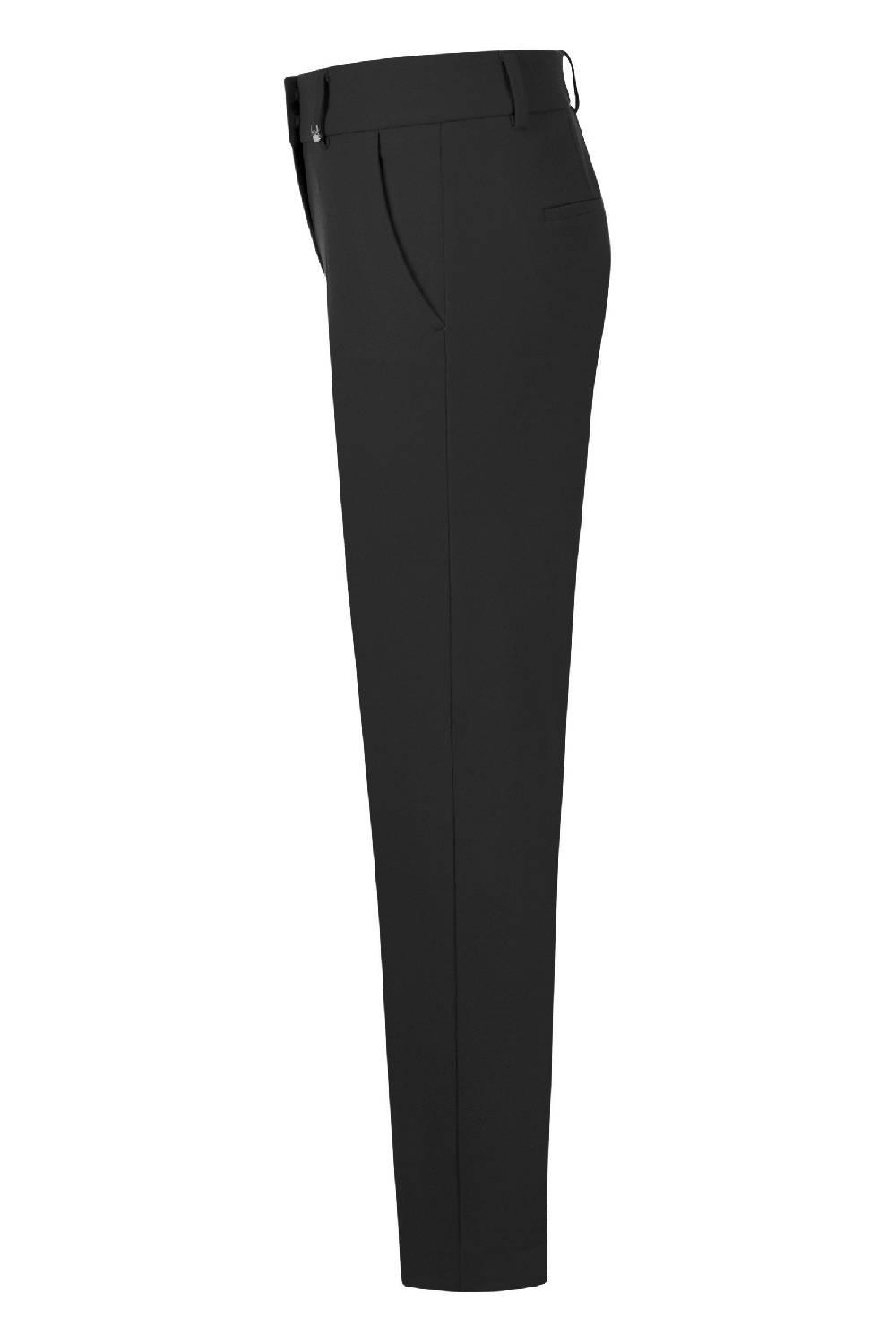 Raffaello Rossi Chino Straight lang Mid Waist schwarz: DORA O Riesige Ersparnisse