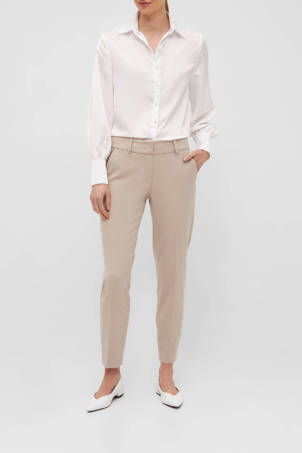 Raffaello Rossi Chino Straight lang Mid Waist schwarz: DORA O Riesige Ersparnisse