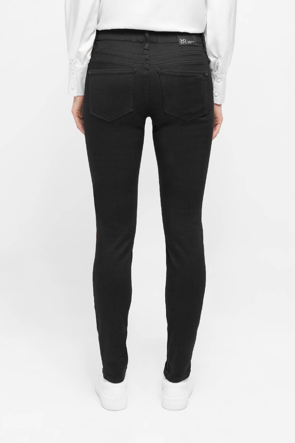 Raffaello Rossi 5-Pocket Skinny lang Mid Waist schwarz: AMAL Outlet