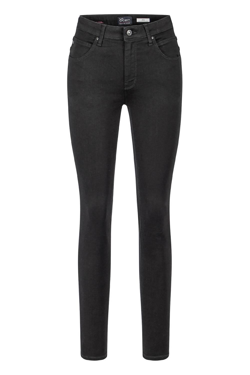 Raffaello Rossi 5-Pocket Skinny lang Mid Waist schwarz: AMAL Outlet