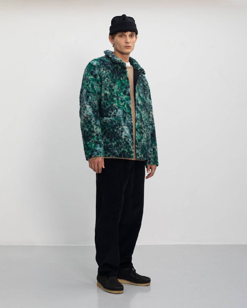 Rotholz Schwere Sherpa Jacke Bio Wollmischung - Multi Große Rabatte